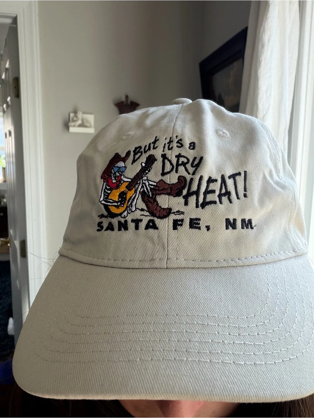 Port and Company Beige 'Dry Heat' Embroidered Baseball Cap